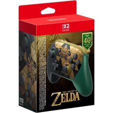 Геймпад Nintendo Switch 2 Pro The Legend of Zelda 40th Anniversary Edition