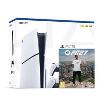 Ігрова консоль Sony PlayStation 5 Slim 1Tb + EA SPORTS FC 27 (російські субтитри) + DualSense (White) Ігрова консоль Sony PlayStation 5 Slim 1Tb + EA SPORTS FC 27 (російські субтитри) + DualSense (White)