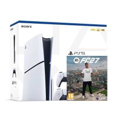 Ігрова консоль Sony PlayStation 5 Slim 1Tb + EA SPORTS FC 27 (російські субтитри) + DualSense (White)