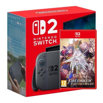 Игровая консоль Nintendo Switch 2 Black + Игра Fire Emblem: Fortune's Weave (английская версия) Игровая консоль Nintendo Switch 2 Black + Игра Fire Emblem: Fortune's Weave (английская версия)