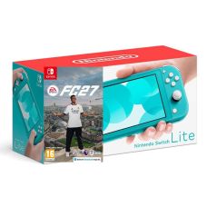 Ігрова консоль Nintendo Switch Lite Turquoise + Гра EA SPORTS FC 27 (російські субтитри)