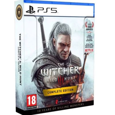 Гра The Witcher III 3 Wild Hunt Complete Edition 10th Anniversary Steelbook (російська версія) (PS5) Гра The Witcher III 3 Wild Hunt Complete Edition 10th Anniversary Steelbook (російська версія) (PS5)