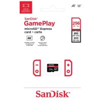Карта пам'яті SanDisk Micro SD Express 256Gb (GamePlay) для Nintendo Switch 2
