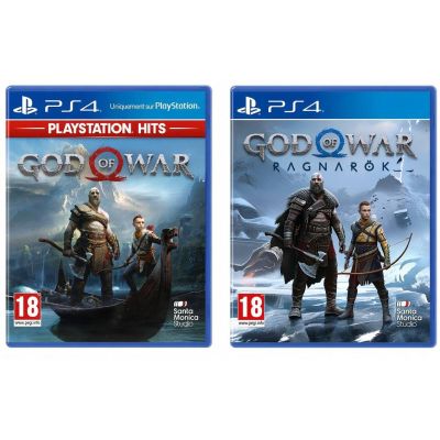 Гра God of War Ragnarok + God of War IV 4 (російські версії) (PS4)