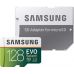 Карта пам'яті Samsung EVO Select microSDXC UHS-I U3 128GB + SD-adapter (MB-ME128GA/EU) фото  - 0