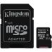Карта памяти Kingston Canvas Select microSDXC UHS-I 128GB + SD-adapter (SDCS/128GB) фото  - 0