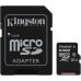 Карта памяти Kingston Canvas Select microSDXC UHS-I 64GB + SD-adapter (SDCS/64GB)  фото  - 0