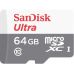 Карта памяти SanDisk Ultra microSDXC UHS-I 64GB + SD-adapter (SDSQUNR-064G-GN3MA) фото  - 0