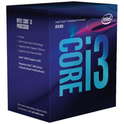 Intel Core i3-8100 3.6GHz s1151 Box (BX80684I38100)