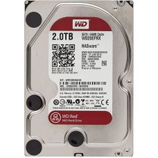 Жорсткий диск 3,5" 2Tb WD SATA III 5400-7200 64Mb Red (WD20EFRX)