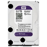 Жесткий диск 3,5" 3Tb WD SATA III 5400-7200 64Mb Purple (WD30PURX)