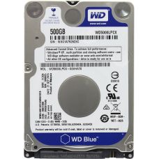 Жорсткий диск 2,5" 500Gb WD SATA III 5400 16Mb Blue (WD5000LPCX)