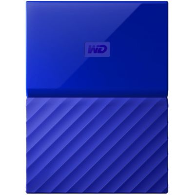 Внешний жесткий диск 4Tb Western Digital My Passport 2.5 USB 3.0 External Blue (WDBYFT0040BBL-WESN)