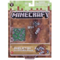 Игровая фигурка Minecraft Skeleton in Leather Armor серия 3 (16487M)