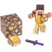 Игровая фигурка Minecraft Steve in Gold Armor серия 3 (16488M) фото  - 1