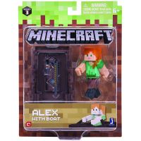 Игровая фигурка Minecraft Alex with Boat серия 3 (16491M)