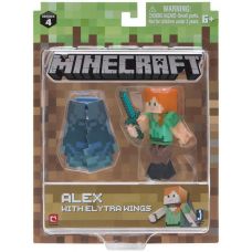 Ігрова фігурка Minecraft Alex with Elytra Wings серія 4 (16492M)