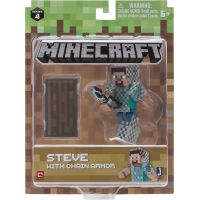 Игровая фигурка Minecraft Steve in Chain Armor серия 4 (16493M)