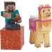 Игровая коллекционная фигурка Minecraft Steve with Llama серия 4, набор 2 шт. (16602M) фото  - 1