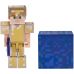 Игровая фигурка Minecraft Alex in Gold Armor серия 4 (19970M) фото  - 0