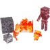 Ігрова фігурка Minecraft Skeleton on Fire серія 4 (19974M) фото  - 1
