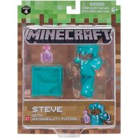 Игровая фигурка Minecraft Steve with Invisibility Potion серия 4 (19976M)