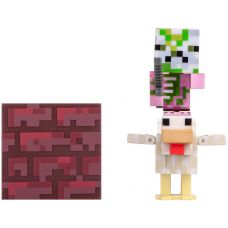 Игровая фигурка Minecraft Zombie Pigman Jockey серия 4 (19978M)
