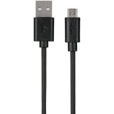 Кабель 2E USB 2.0 to Micro USB cable Single Molding Type, Black, 1.5m (2E-CCMPVC-1.5MBL)
