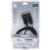 Кабель 2Е HDMI 1.4 (AM/AM) Slim 180 degree, High Speed, Alumium, Black 2m (2EW-1359-2m) фото  - 1