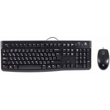 Комплект клавиатура + мышь Logitech Desktop MK120 USB Black (920-002561)