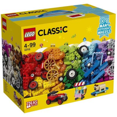 Кубики и колеса Lego (10715)