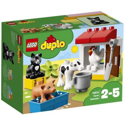 Животные на ферме Lego (10870)