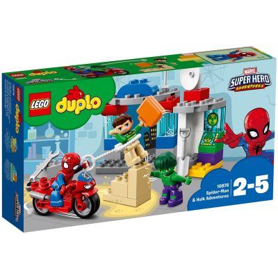 Приключения Человека-паука и Халка Lego (10876)
