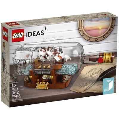 Корабель у пляшці Lego (21313)