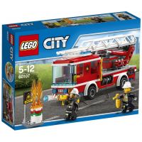 Пожарная машина с лестницей Lego (60107)