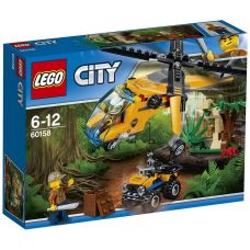 Грузовой вертолёт исследователей джунглей Lego (60158)