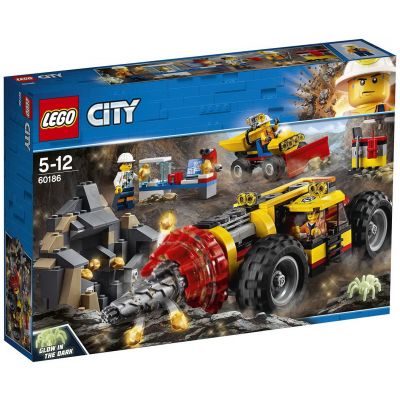 Тяжелый горный бур Lego (60186)