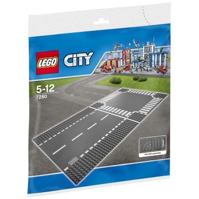 Пластина Перекресток Lego (7280)