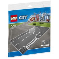 Пластина Поворот Lego (7281)