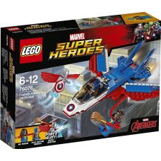 Воздушная погоня Капитана Америка Lego (76076)