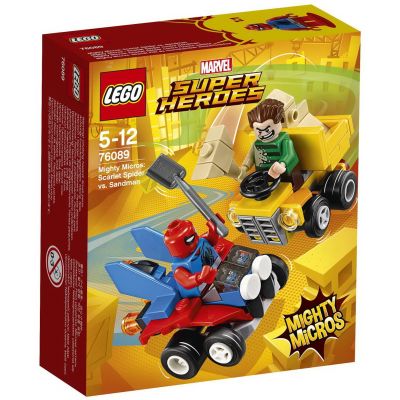 Mighty Micros: Человек-паук против Песочного человека Lego (76089)
