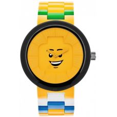 Часы наручные Лего Смайл со сменными элементами оформления Желтые Lego (9007347)