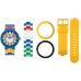 Часы наручные Лего Веселая Компания со сменными элементами оформления Синие Lego (9008023) фото  - 1