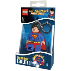 Брелок-ліхтарик Супергерої "Супермен" Lego (LGL-KE39)