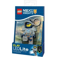Брелок-ліхтарик Некзо Найтс "Клей" Lego (LGL-KE87)