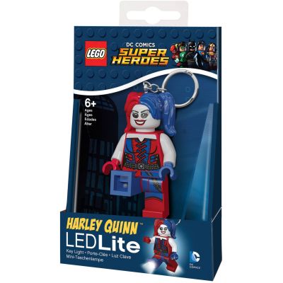 Брелок-фонарик Супергерои "Харли Квинн" Lego (LGL-KE99)