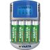 Зарядний пристрій Varta LCD charger+4xAA 2500 mAh (57070201451) фото  - 0