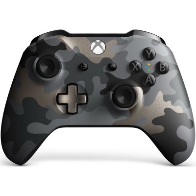 Microsoft Xbox One S Wireless Controller with Bluetooth Special Edition (Night Ops Camo)