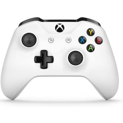 Microsoft Xbox One S Wireless Controller with Bluetooth (White)