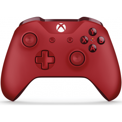 Microsoft Xbox One S Wireless Controller with Bluetooth (Red)